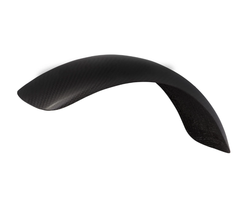 Guardabarros Garelli Race EVO II sin soporte universal, para Vespa PX 80-200ccm, carbono transparente