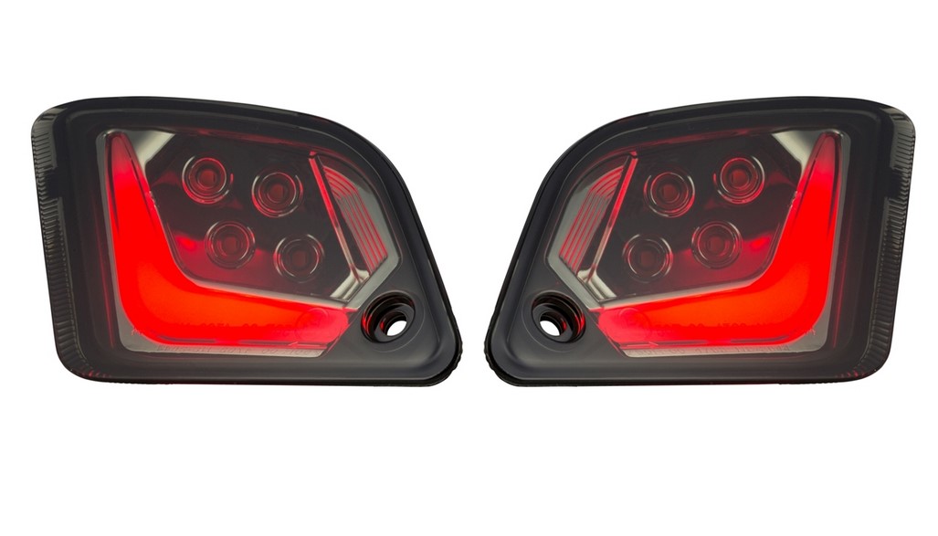 Kit de intermitentes traseros izquierdo/derecho para Vespa GTS/GTS Super/GTV/GT 60/GT/GT L ('03-'13), tintados
