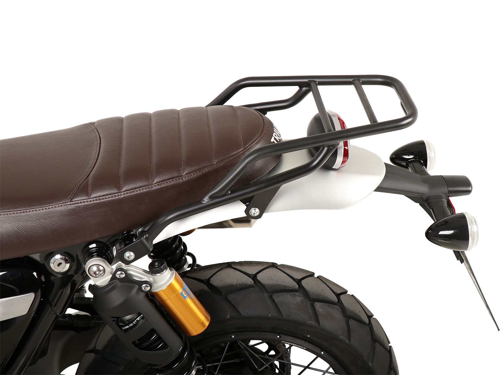 Portaequipajes tubular negro para Triumph Scrambler 1200 XE (24- ) Hepco & Becker