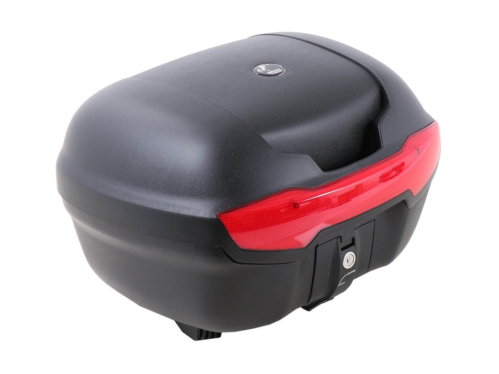 Journey Topcase 40 negro incl. palet de topcase universal para portadores de terceros Original Hepco & Becker