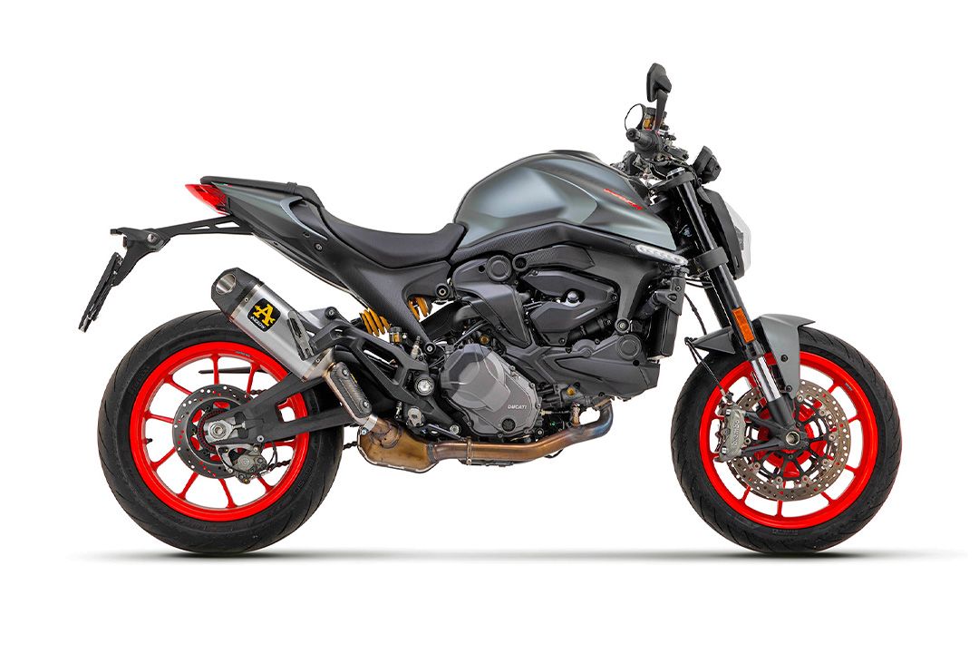 ARROW INDY RACE escape de aluminio para Ducati Monster / Monster+ a partir del año de modelo 2021-