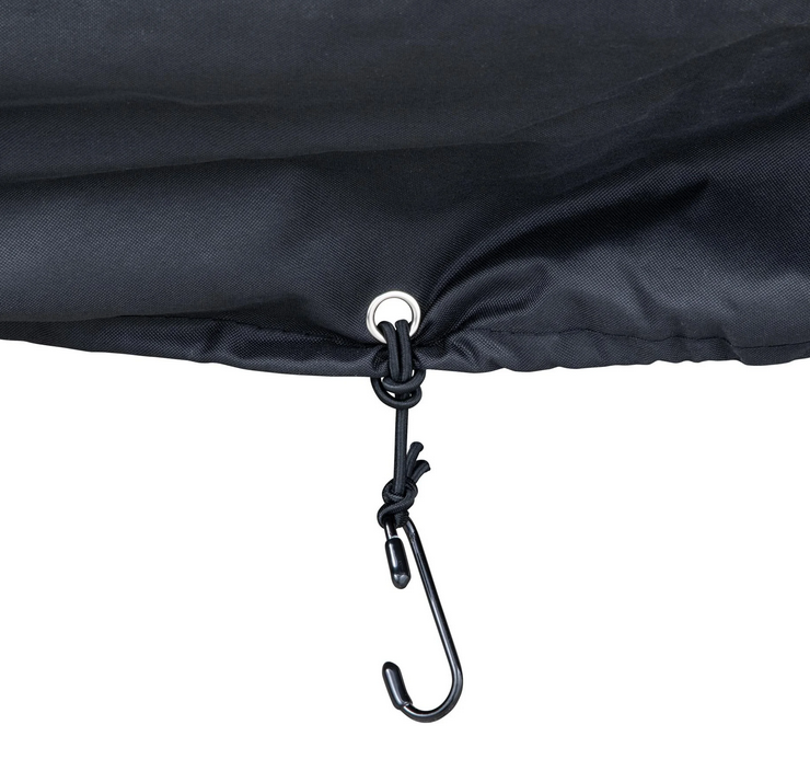 Garaje plegable Outdoor PREMIUM 2.0 para Vespa ET2/ET4/LX/LXV/S/Primavera/Sprint, talla L, negro