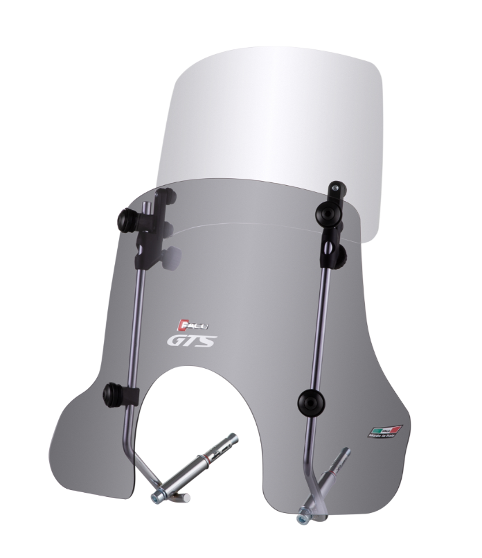 Parabrisas FACO "Twin-Screen" para Vespa GTS /GTS Super 125/300cc (`23-), tintado