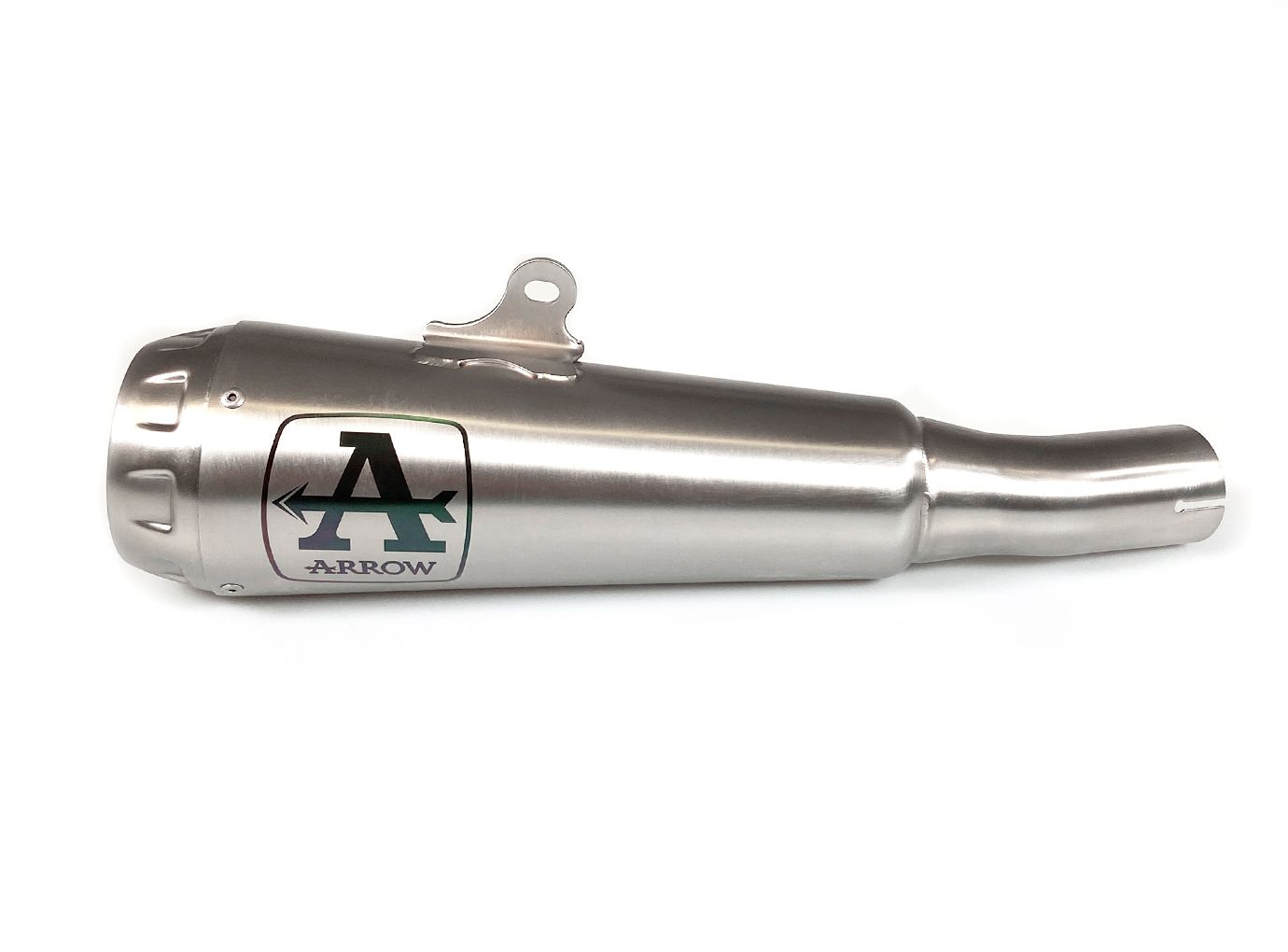 ARROW PRO-RACE escape de acero inoxidable para Kawasaki Ninja 400 / Z400 año modelo 2018-