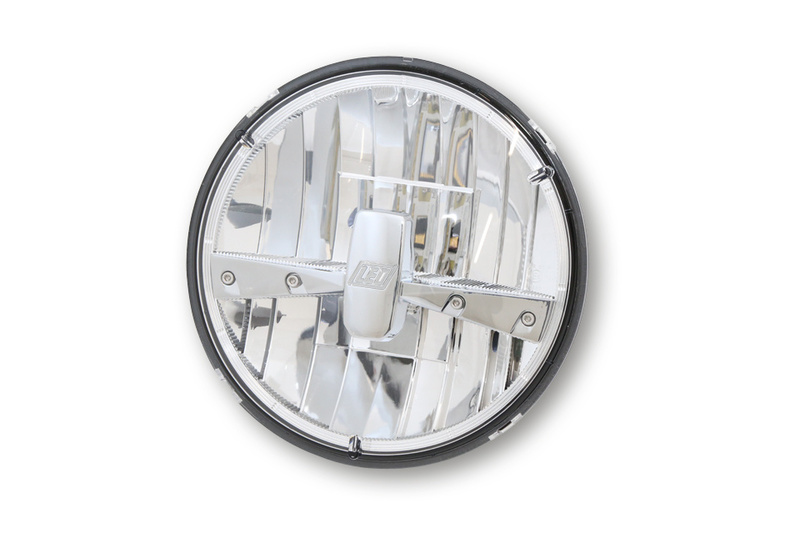 HIGHSIDER pro 7 pulgadas inserto de faro tipo 3 LED negro homologado E