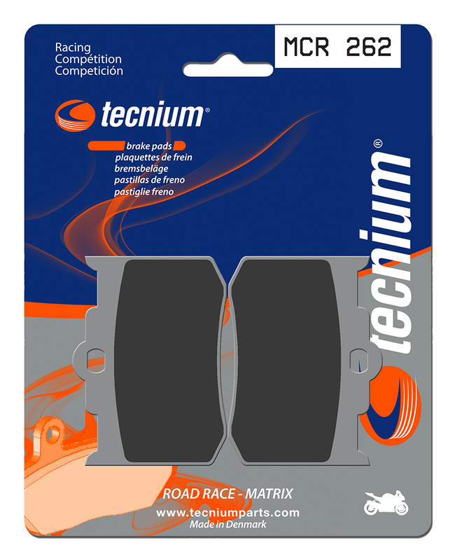 Tecnium Racing pastillas de freno de carbono de metal sinterizado - MCR262