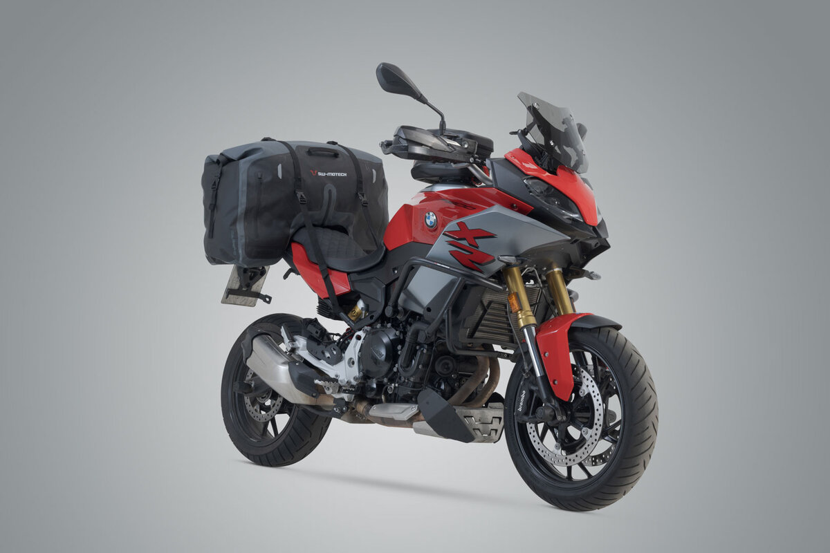 SW-Motech Bolsa trasera Drybag 700 para Ducati Multistrada 1200 /S /Enduro, gris / negro - SW Motech