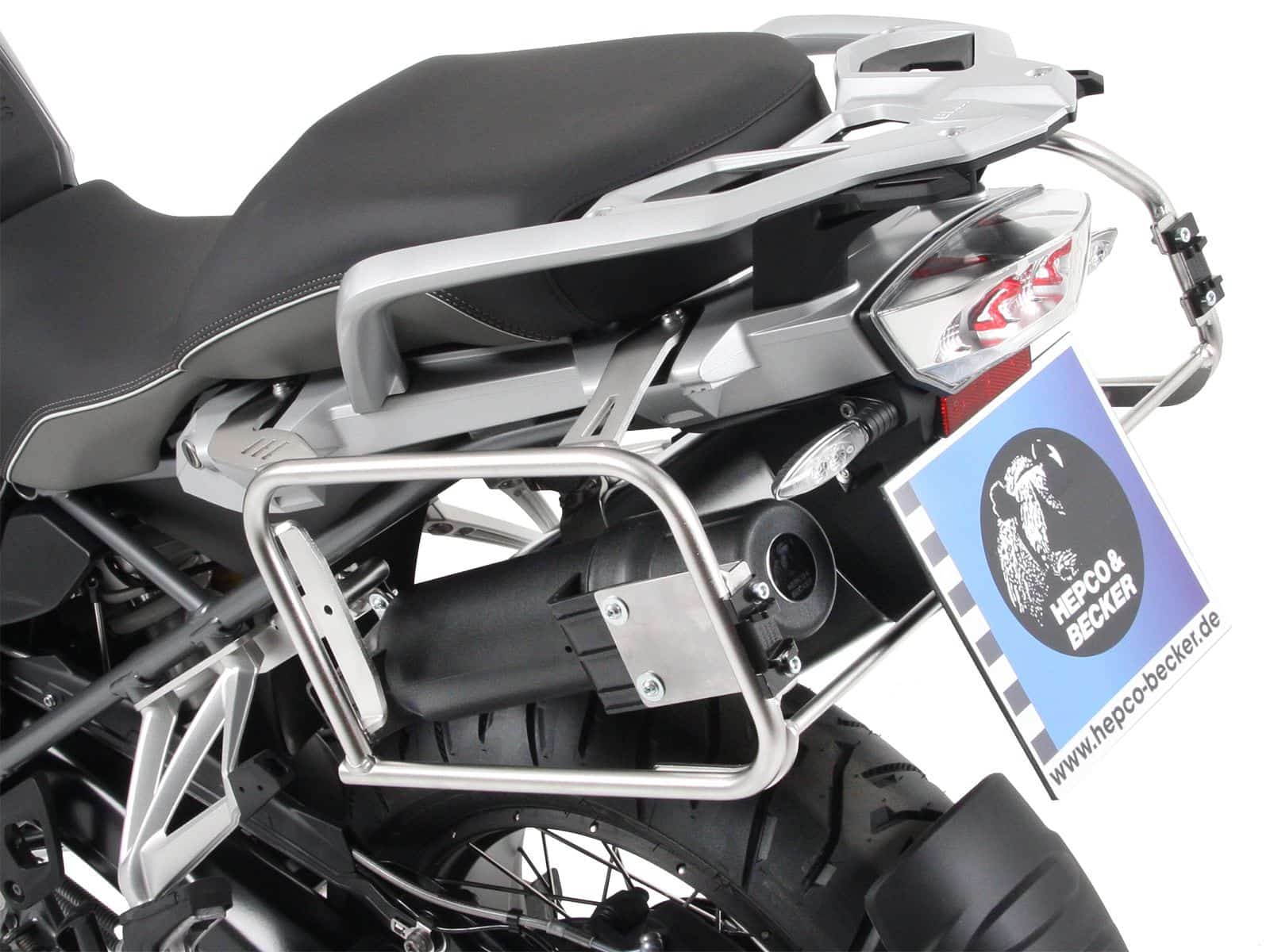Caja de herramientas para portaequipajes lateral Cutout para BMW R 1200 GS LC Adventure (14-18)