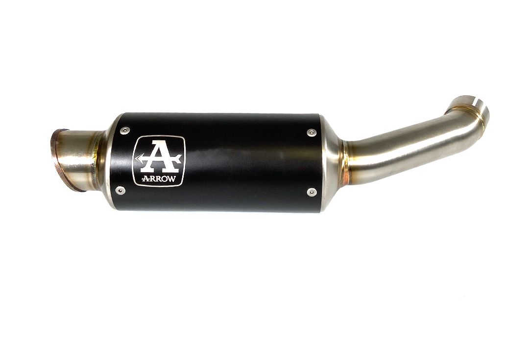 ARROW Escape DARK GP2 para Husqvarna Svartpilen 401 / Vitpilen 401 (20-)