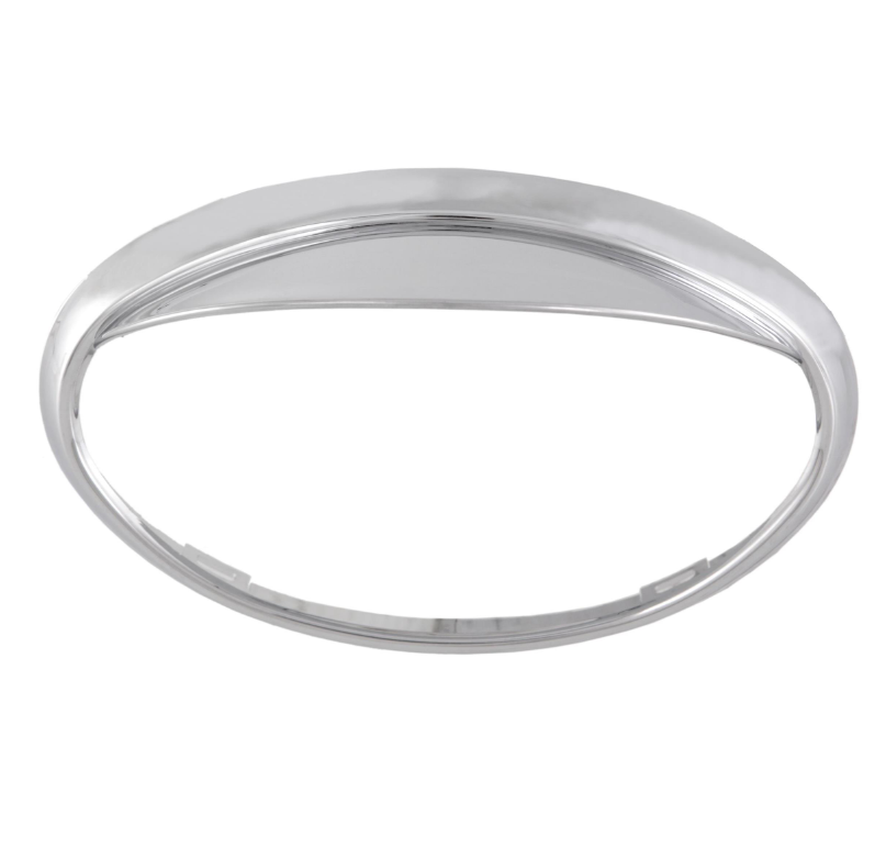 Aro de lámpara con tulipa para Vespa ET2 /ET4 50-150ccm, cromado
