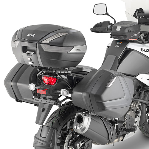 Portamaletas lateral para Monokey Maletas laterales para Suzuki V-Strom 1050 (Bj.20-) Givi