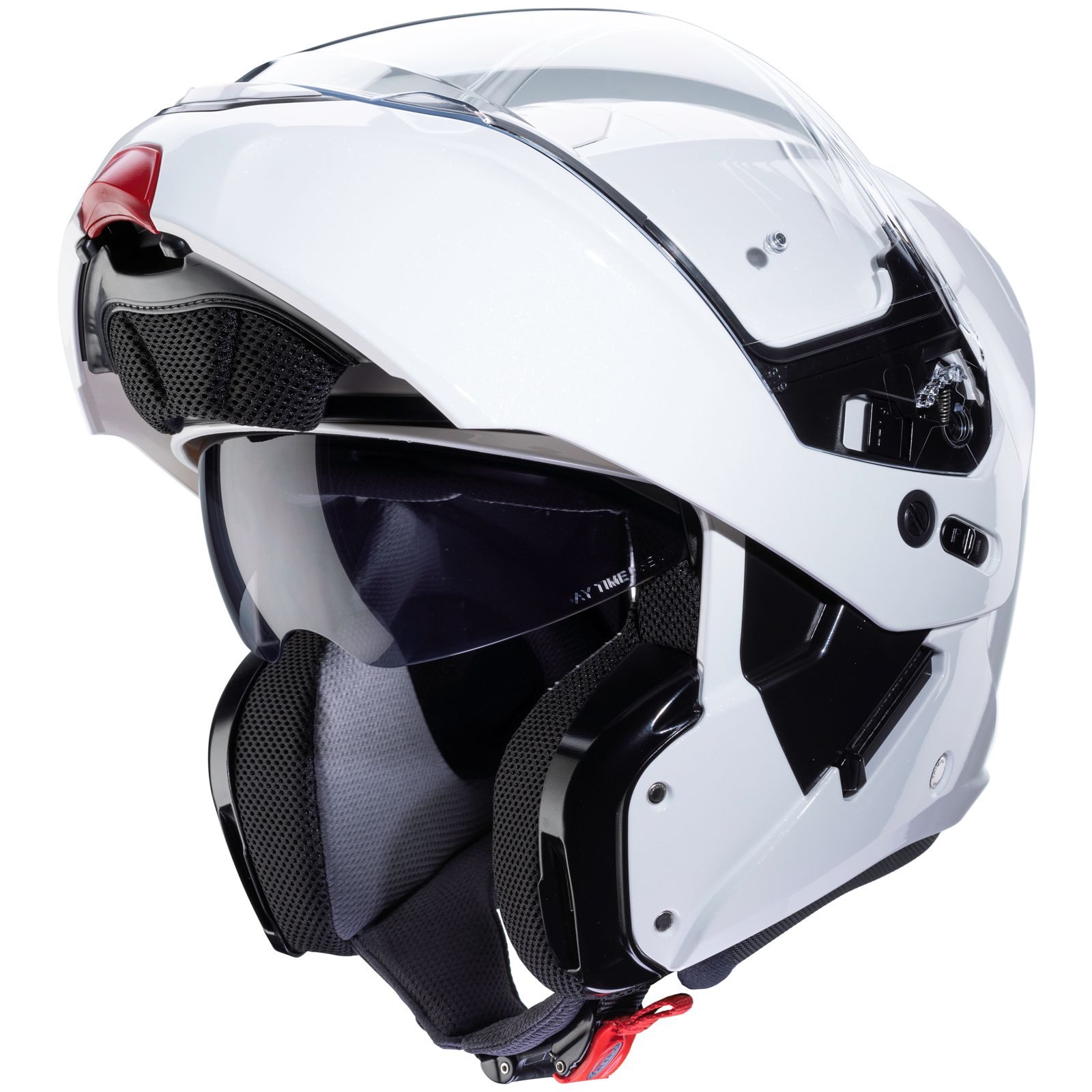 Casco Caberg Horus, blanco metálico