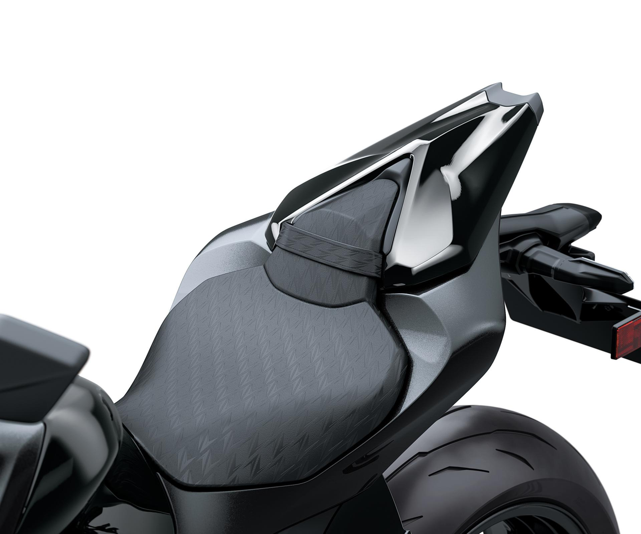 Funda asiento pasajero Ébano (H8) para Z 1100 /SE (26-) Original Kawasaki