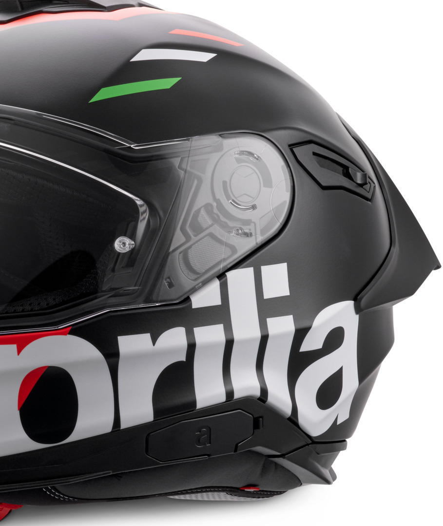 Casco integral Aprilia Overtake negro mate
