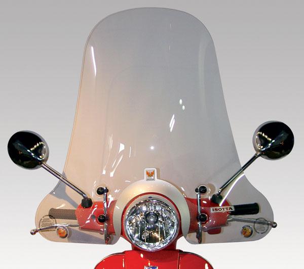 Parabrisas alto transparente para Vespa LX - Isotta