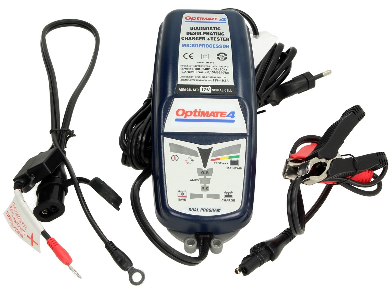Cargador de batería Econ, OptiMATE 4 DUAL