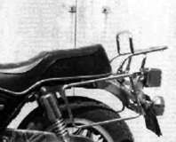 Portaequipajes superior tubular y portaequipajes lateral para Honda CB 650 Custom (80-81)