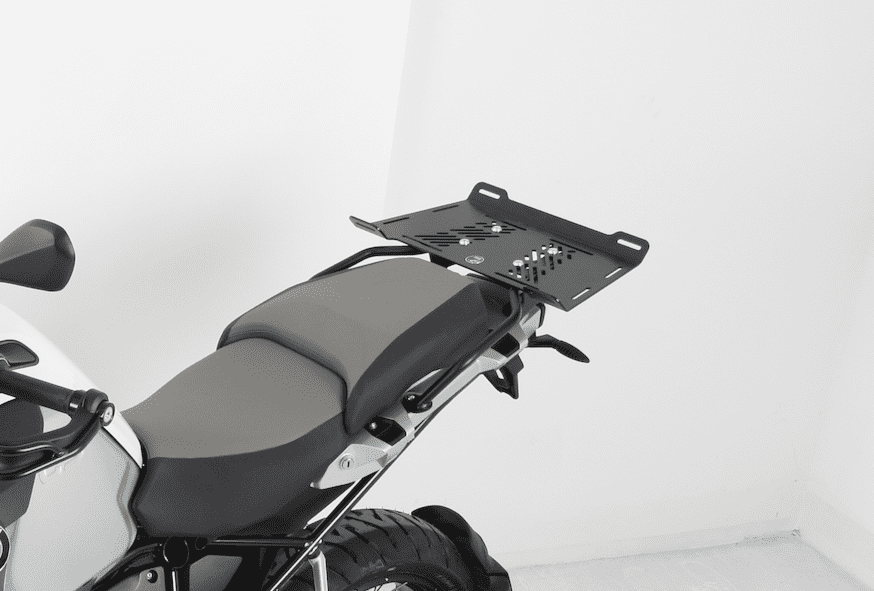 Extensión portaequipajes negro para BMW R 1200 GS Adventure (14-18) Hepco & Becker