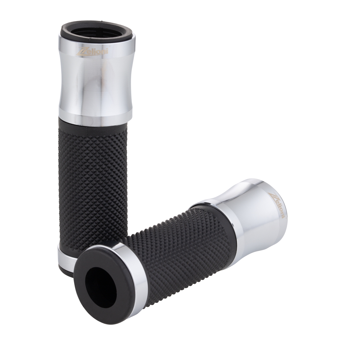 Puños Zelioni cromados para Vespa ET/LX/LXV/S/Primavera/Sprint 50-150ccm