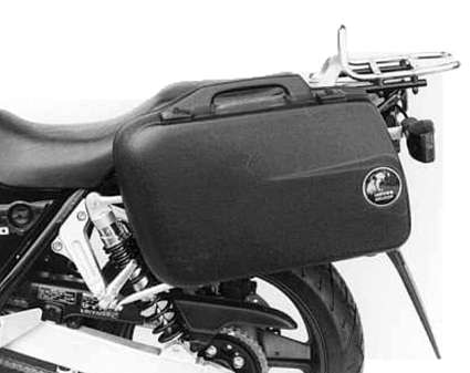 Portamaletas lateral fijo negro para Honda CB 1000 F Big One (93-97) Hepco & Becker