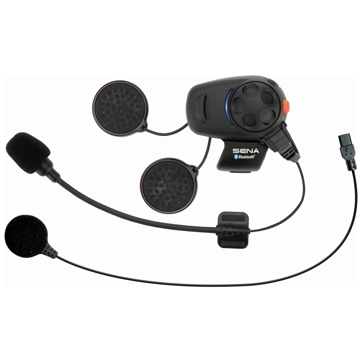 SENA SMH5 Single Set - Auriculares e Intercomunicadores Bluetooth para Scooters y Motos