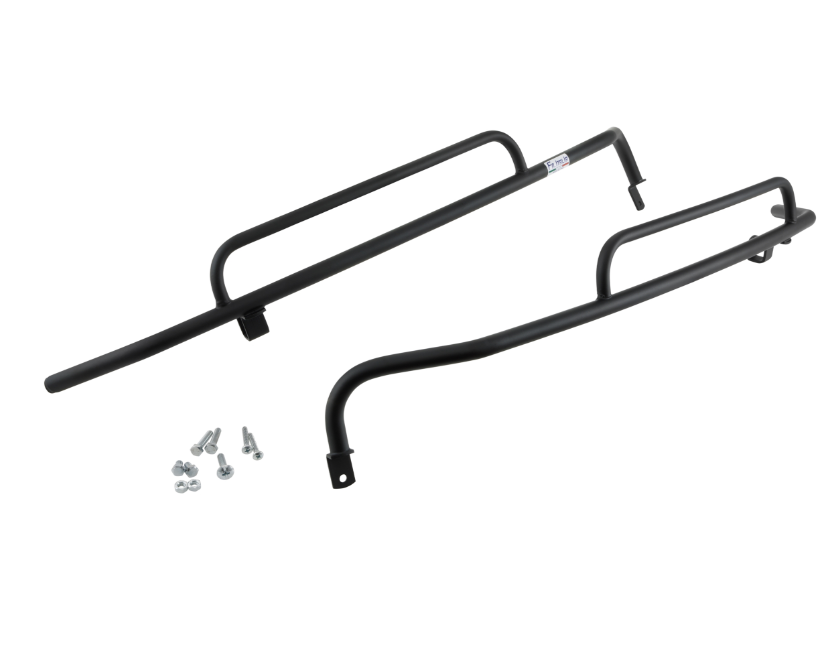 Cubrebarras lateral trasero para Vespa GTS /GTS Super /GTV, 125-300ccm, negro mate