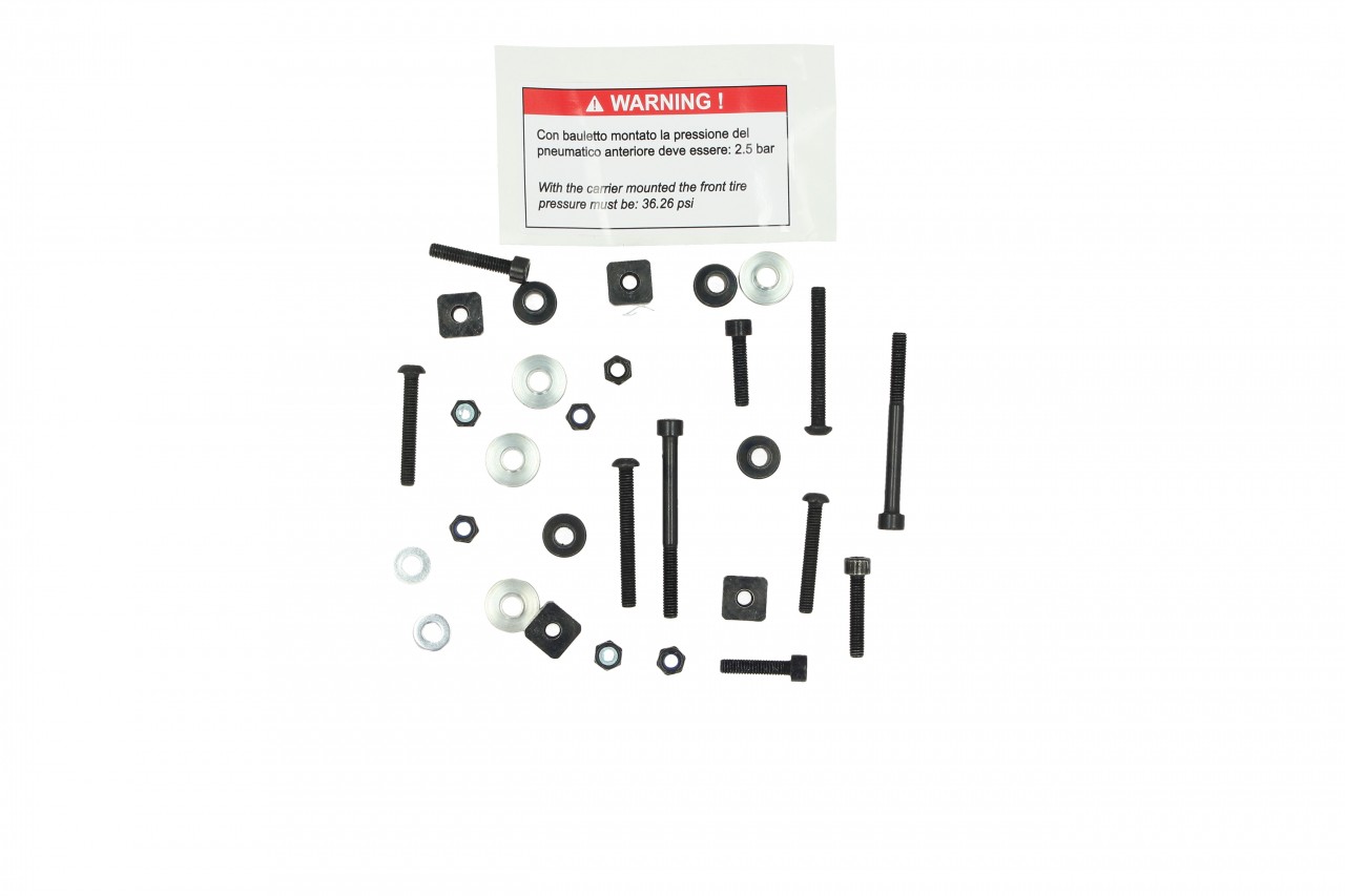 Kit baúl 36 l. gris mate 760/B Original Piaggio para Beverly HPE (incl. placa de montaje)