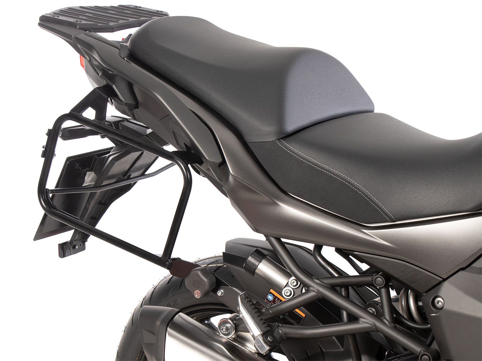 Portamaletas lateral Lock-it extraíble negro para Kawasaki Versys 1100 /SE (25-) Original Hepco & Becker