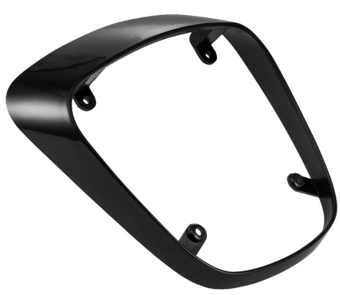 Piloto trasero para Vespa Primavera/Sprint 50-150cc ('18-), negro brillante