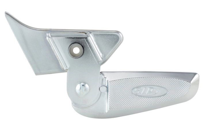 Reposapiés derecho e izquierdo para Vespa Primavera/​Sprint 50-150ccm 2T/​4T AC, cromo/cromo