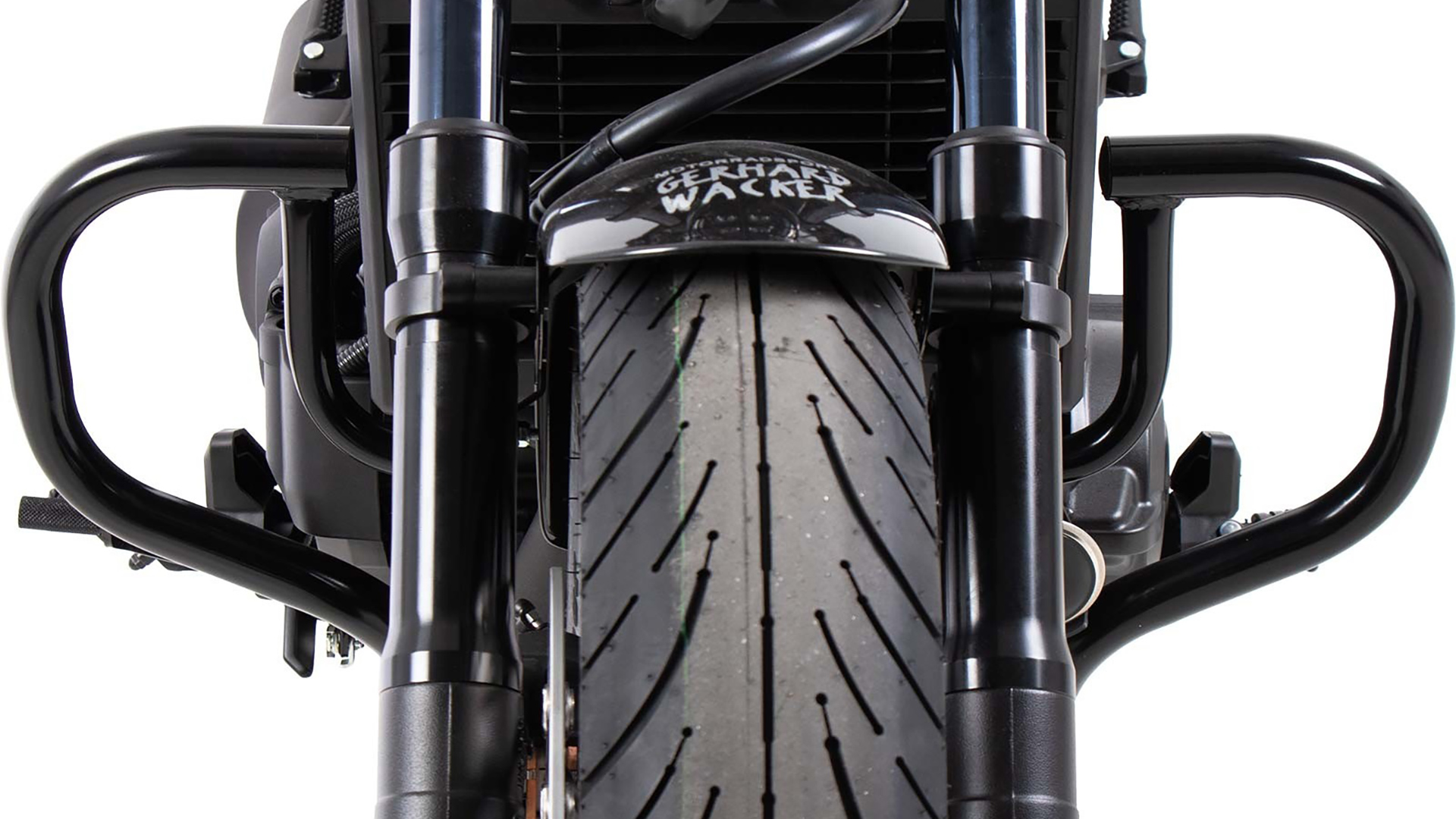 Protector de motor negro para Honda CMX 1100 Rebel /DCT (21-24) Hepco & Becker