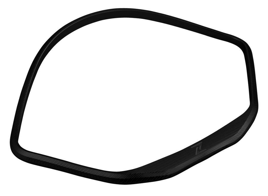 Anillo decorativo velocímetro para Vespa GTS/GTS Super/GT/GT L 125-300cc (-'13), negro