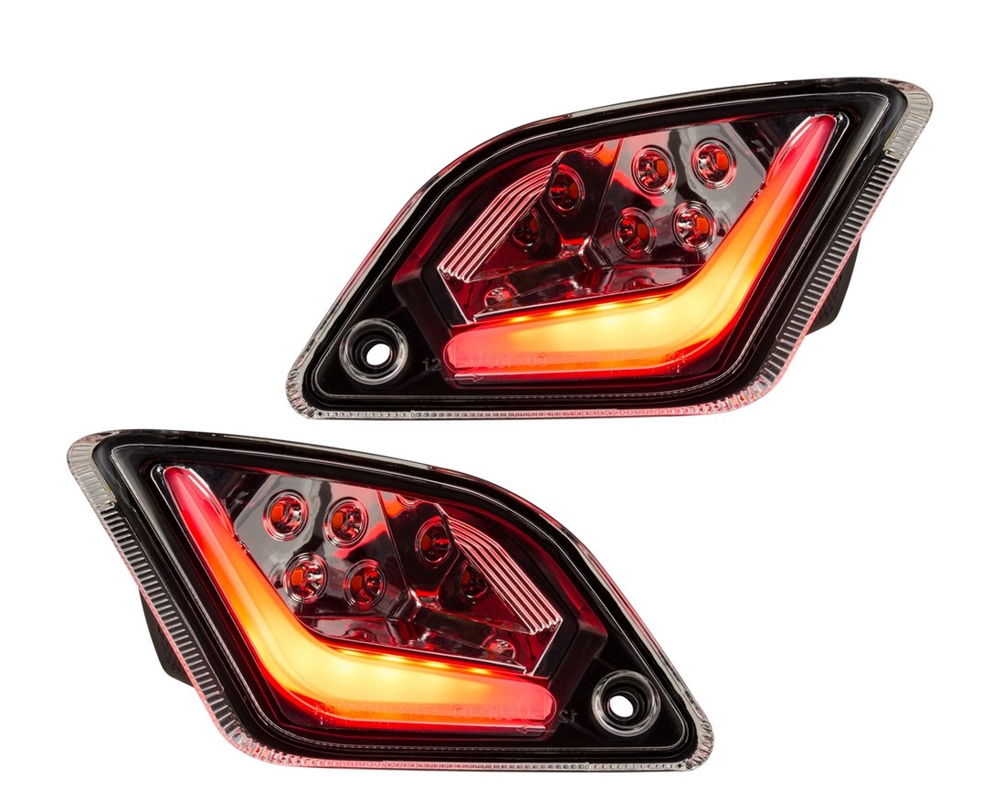 Kit de indicador trasero izquierdo/derecho para Vespa GTS/GTS Super/GTV/GT 60/GT/GT L ('03-'13), transparente