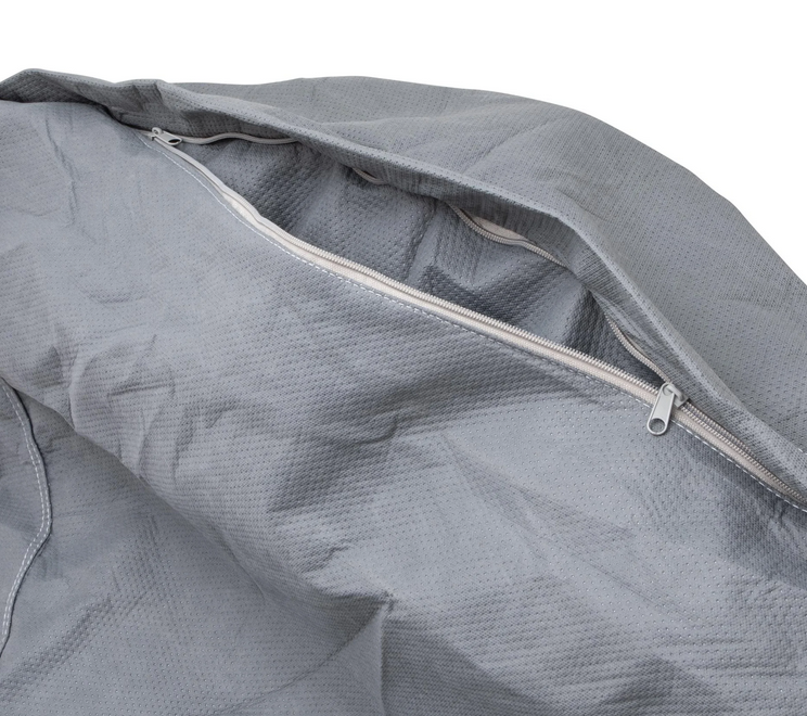 Garaje plegable Indoor PREMIUM 2.0 para Vespa ET2/ET4/LX/LXV/S/Primavera/Sprint, talla L, gris