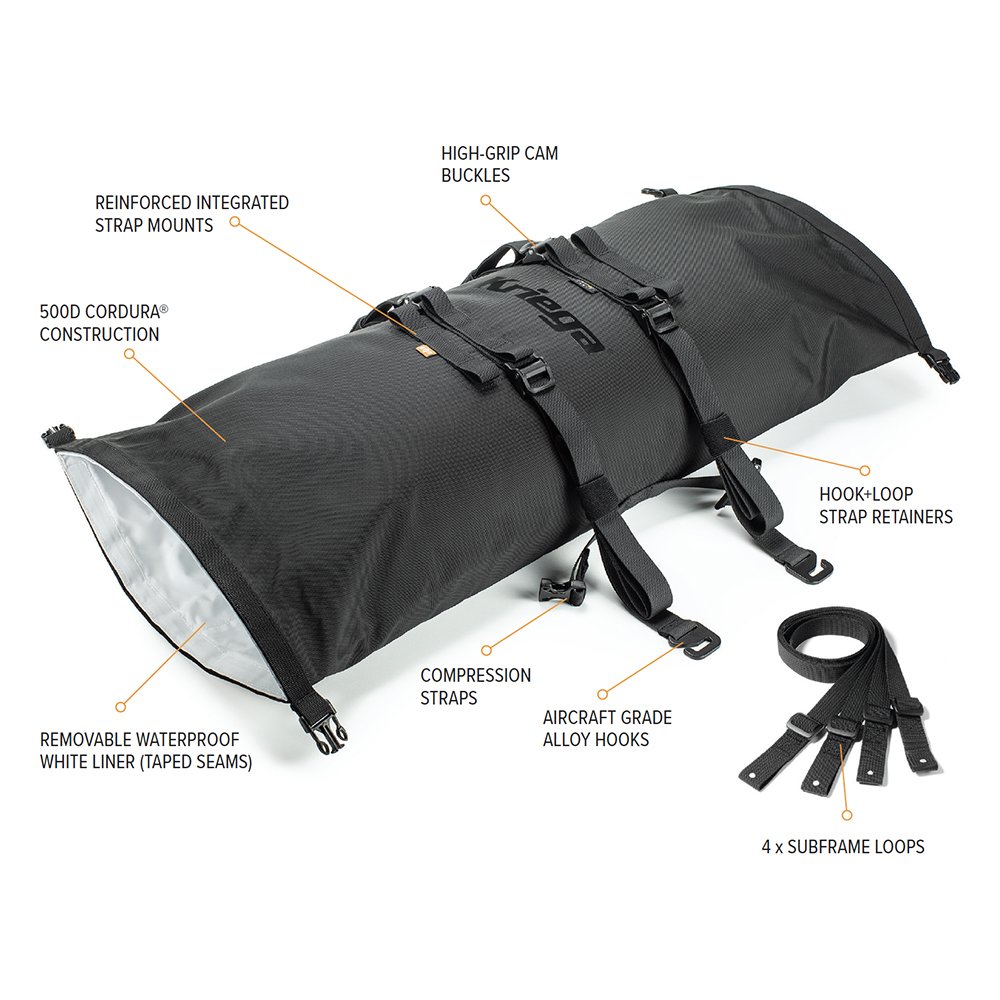 Kriega Rollpack 20 litros - lima / amarillo