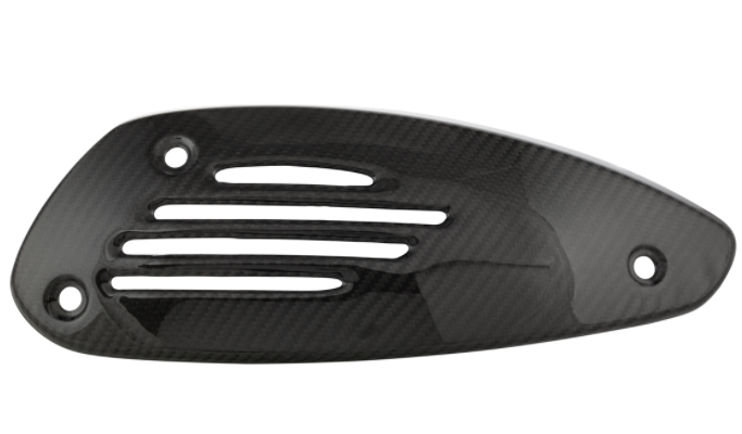 Escudo térmico de escape para Vespa GTS/GTS Super/GTV/GT 60 125-300cc, carbono