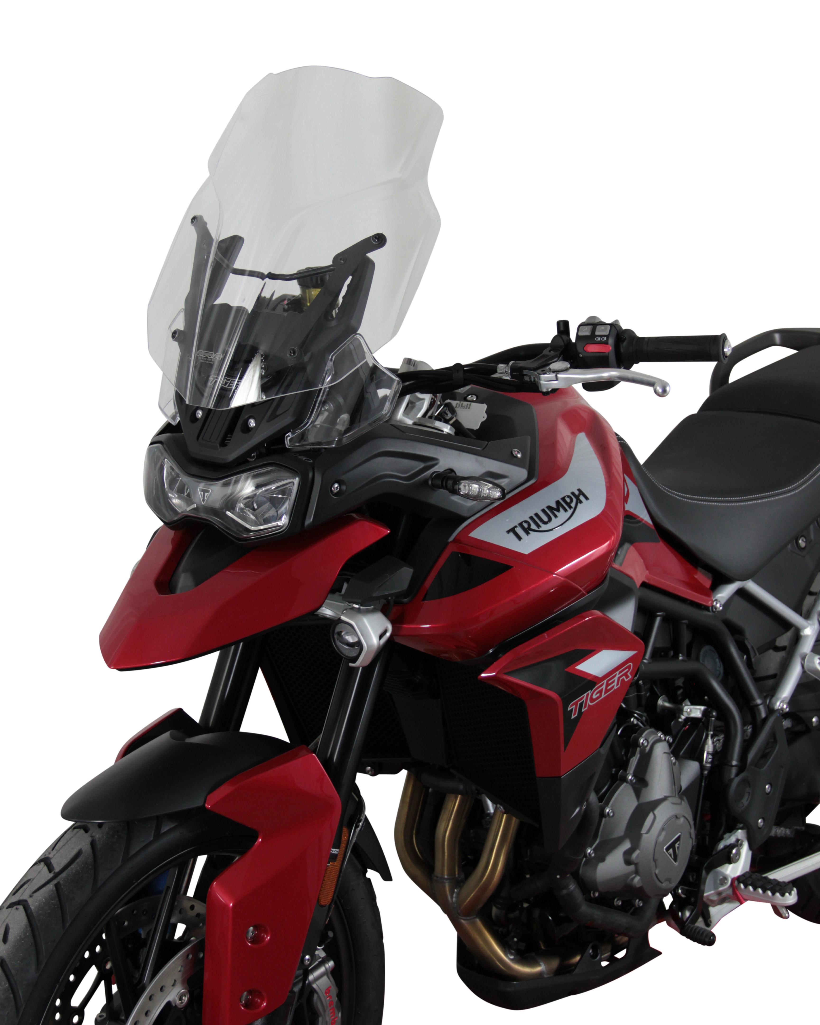 Parabrisas Touring MRA "TM" para TRIUMPH TIGER 900 /GT PRO (Bj.19-) - Gris humo