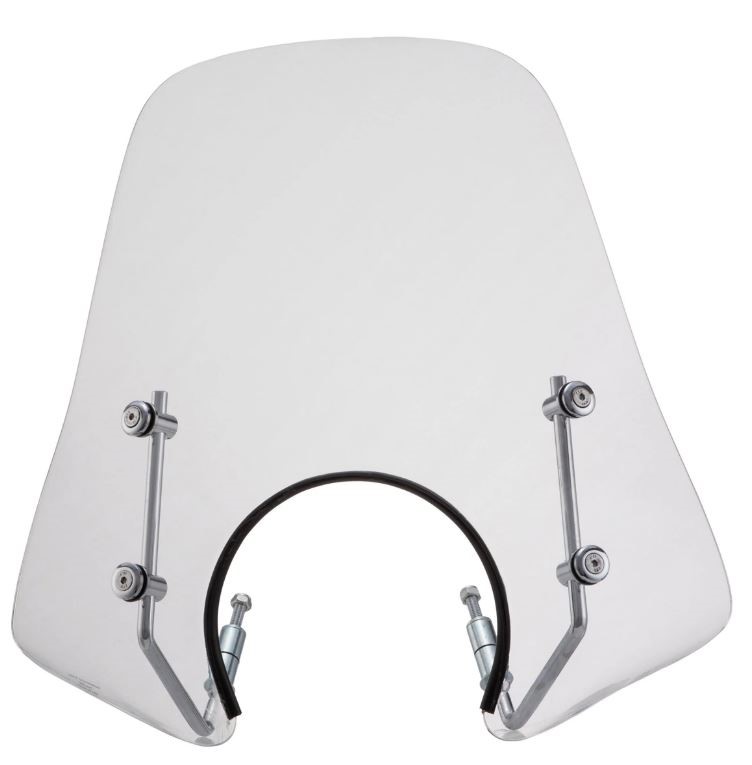 ERMAX Sportivo parabrisas para Vespa Primavera /Elettrica, transparente