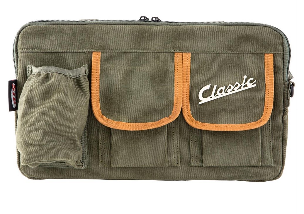 Bolsa "Classic" para maletero/guante Vespa - oliva, lona
