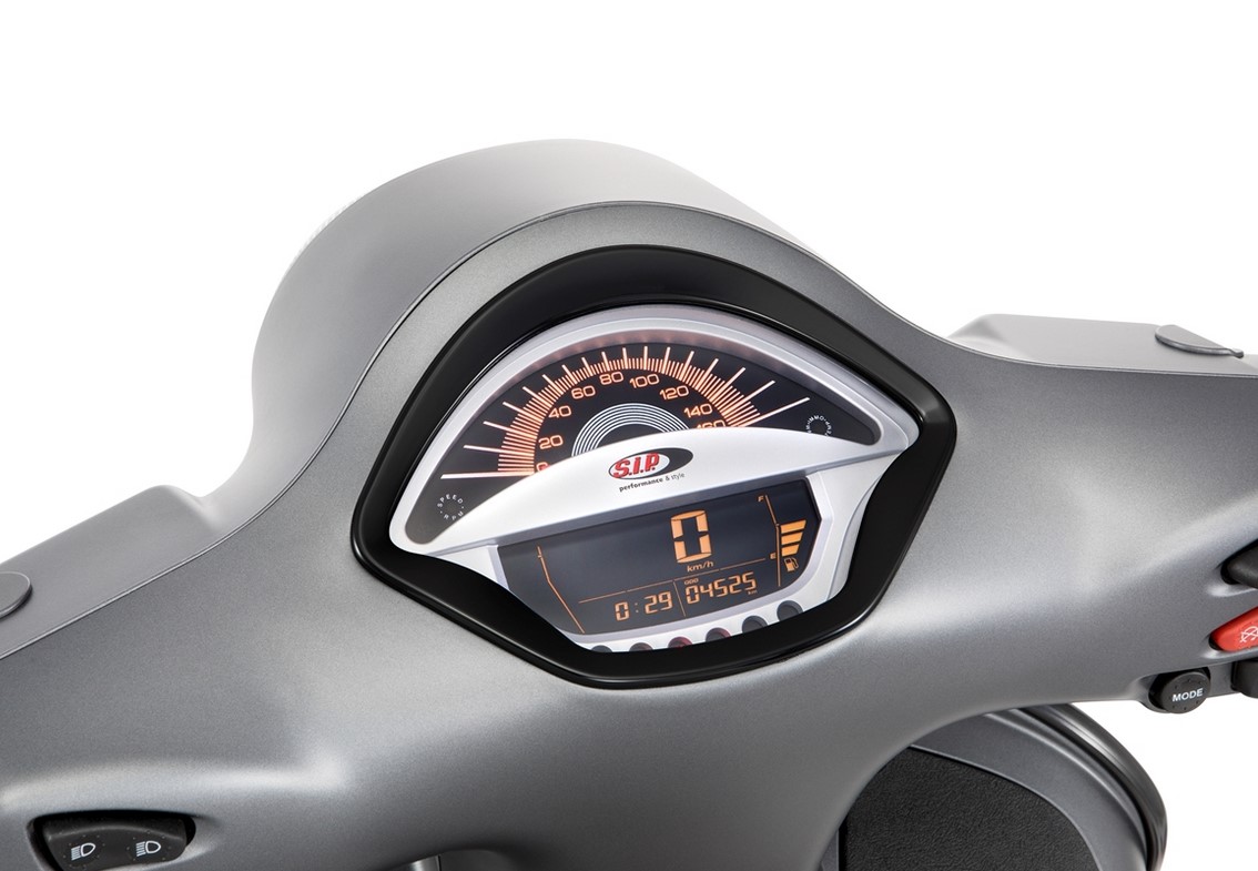 Cuentavueltas/cuentavueltas para Vespa GTS/GTS Super 300cc FL ('14-), plata