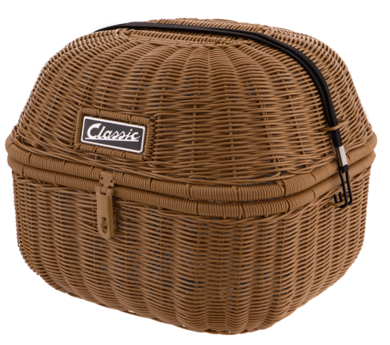 Portaequipajes clásico para Vespa, marrón