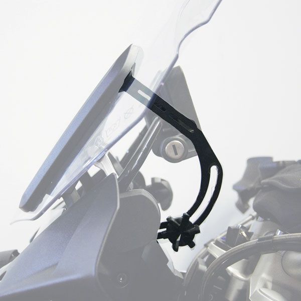 Refuerzo de parabrisas para BMW R 1200 GS LC /Adventure LC, R 1250 GS, negro