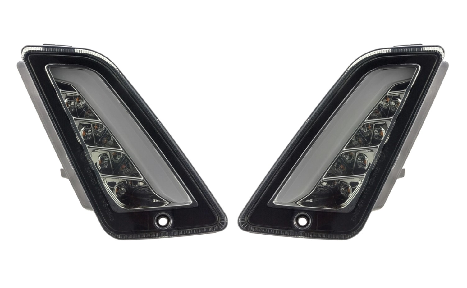 Kit indicador delantero izquierdo/derecho para Vespa GTS/GTS Super/GTV 125-300cc ('14-), tintado