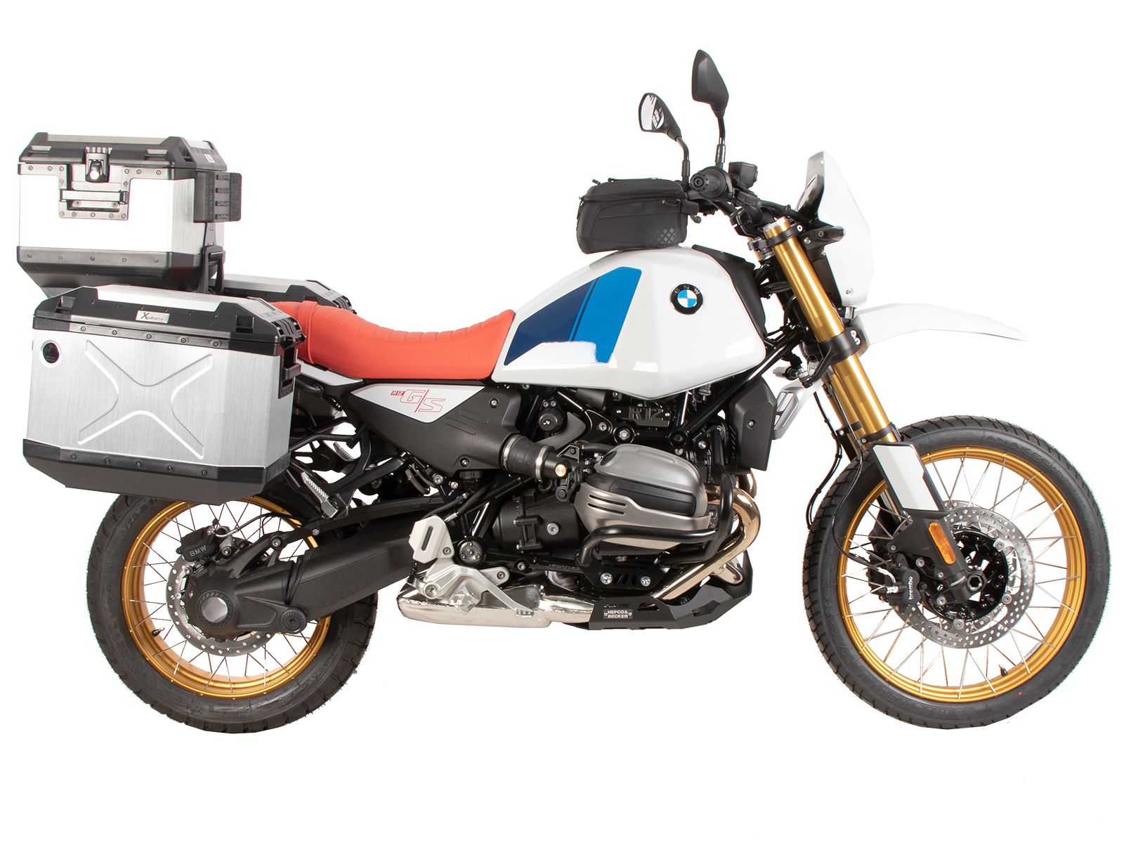Easyrack baúl portaequipajes negro para BMW R 12 G/S (25-) Hepco & Becker