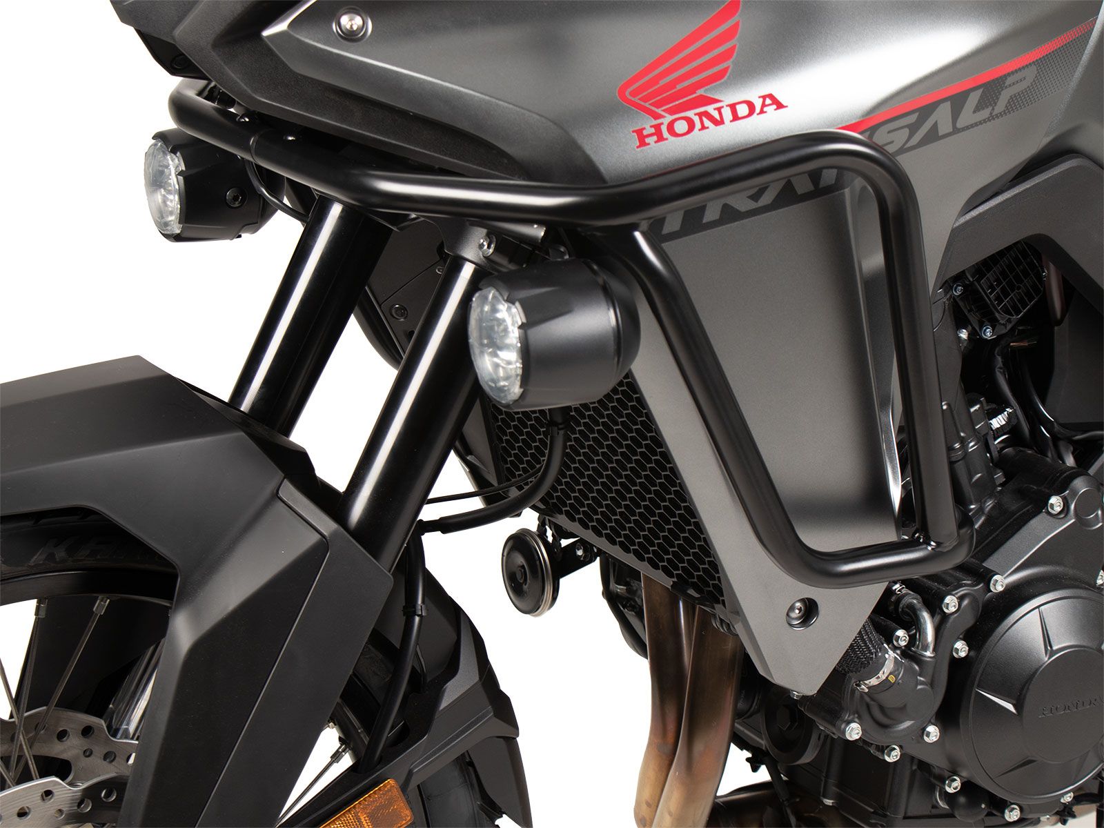 Protector de depósito negro para Honda XL 750 Transalp / E-Clutch (25-) Hepco & Becker