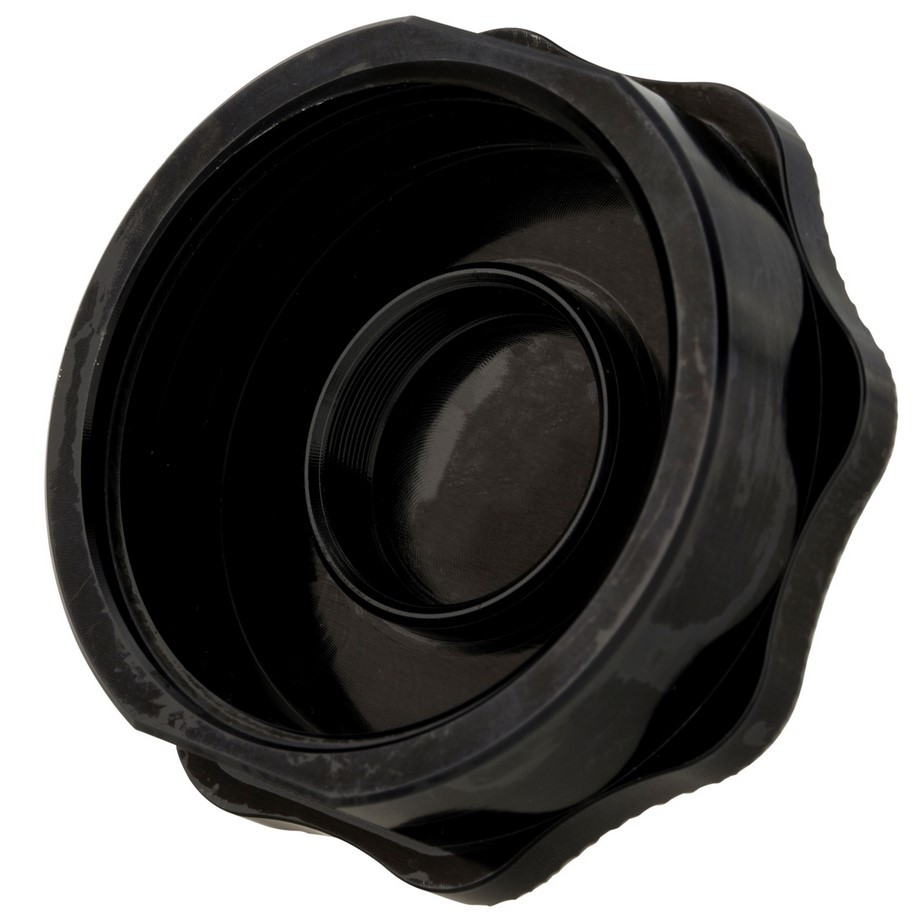 Tapón del depósito "vintage" para Vespa, negro