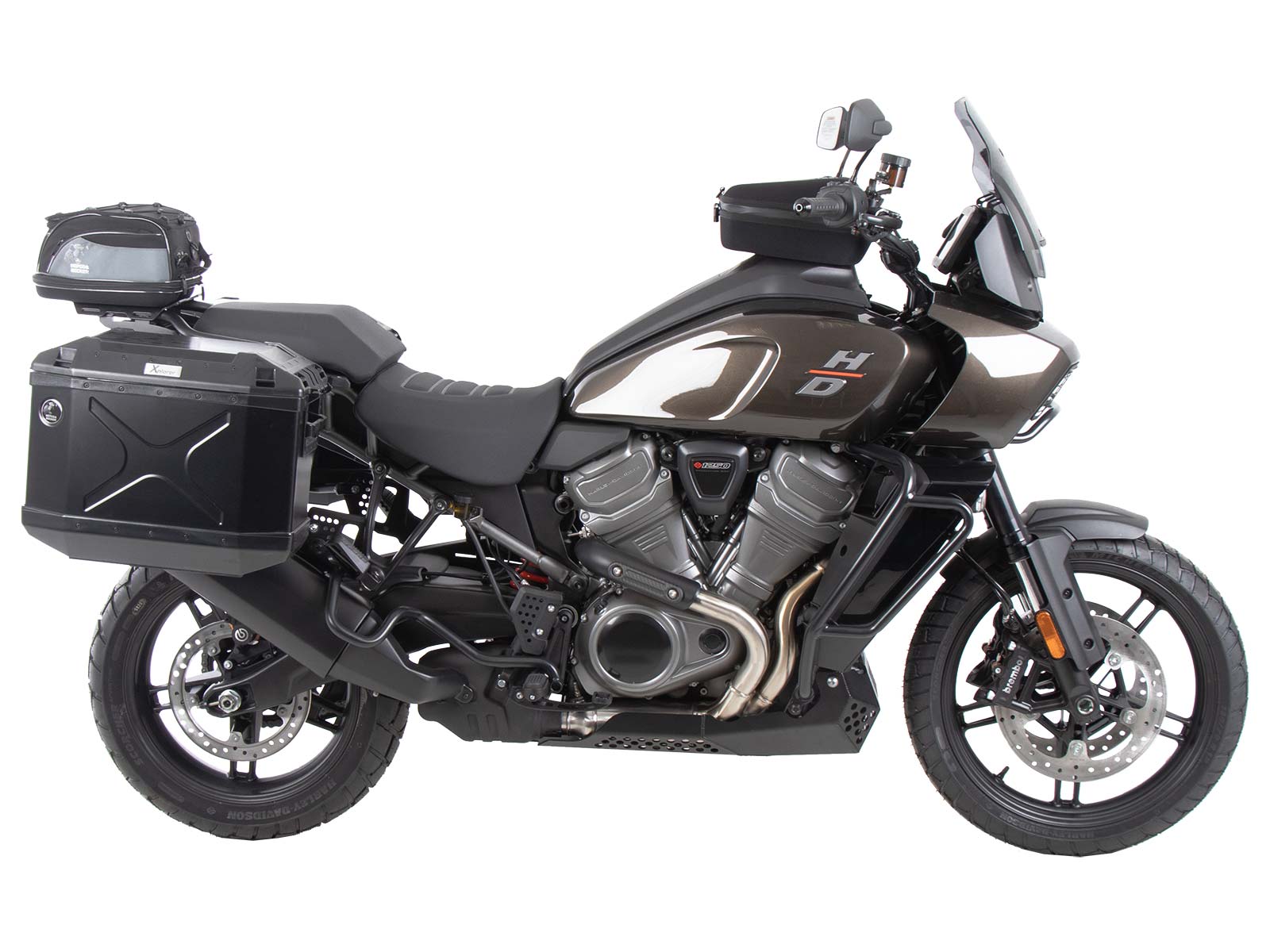Anilla básica del depósito incl. unidad de cierre de la bolsa del depósito para Harley Davidson Pan America (21-)