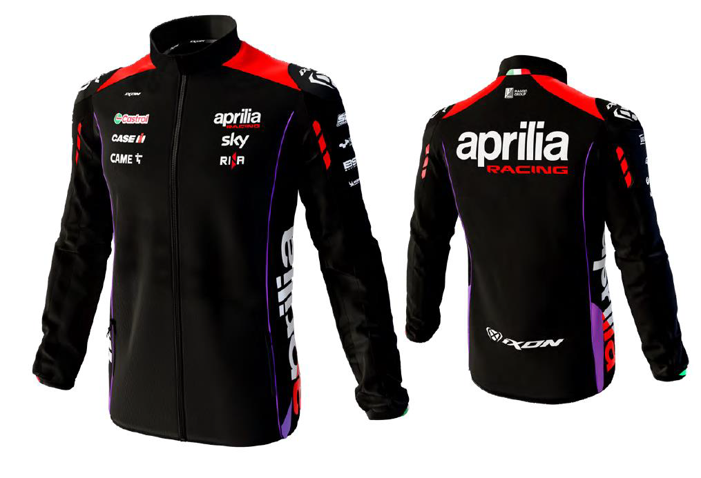 Chaqueta Softshell Aprilia Racing Replica 2024 para hombre - 2XL