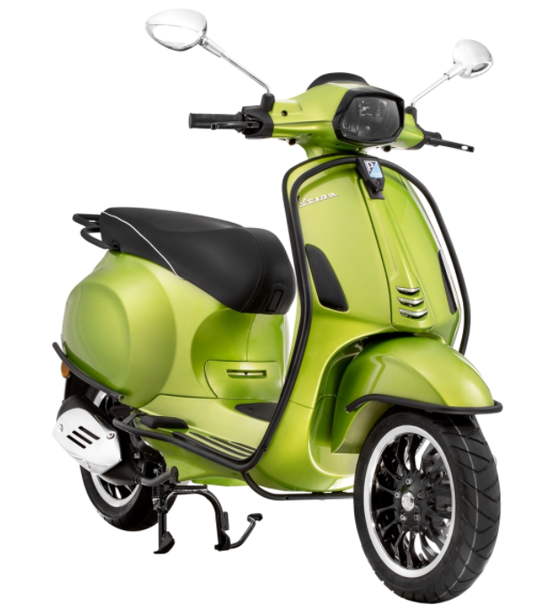 Anillo de luz para Vespa Sprint 50-150cc ('18-), negro mate