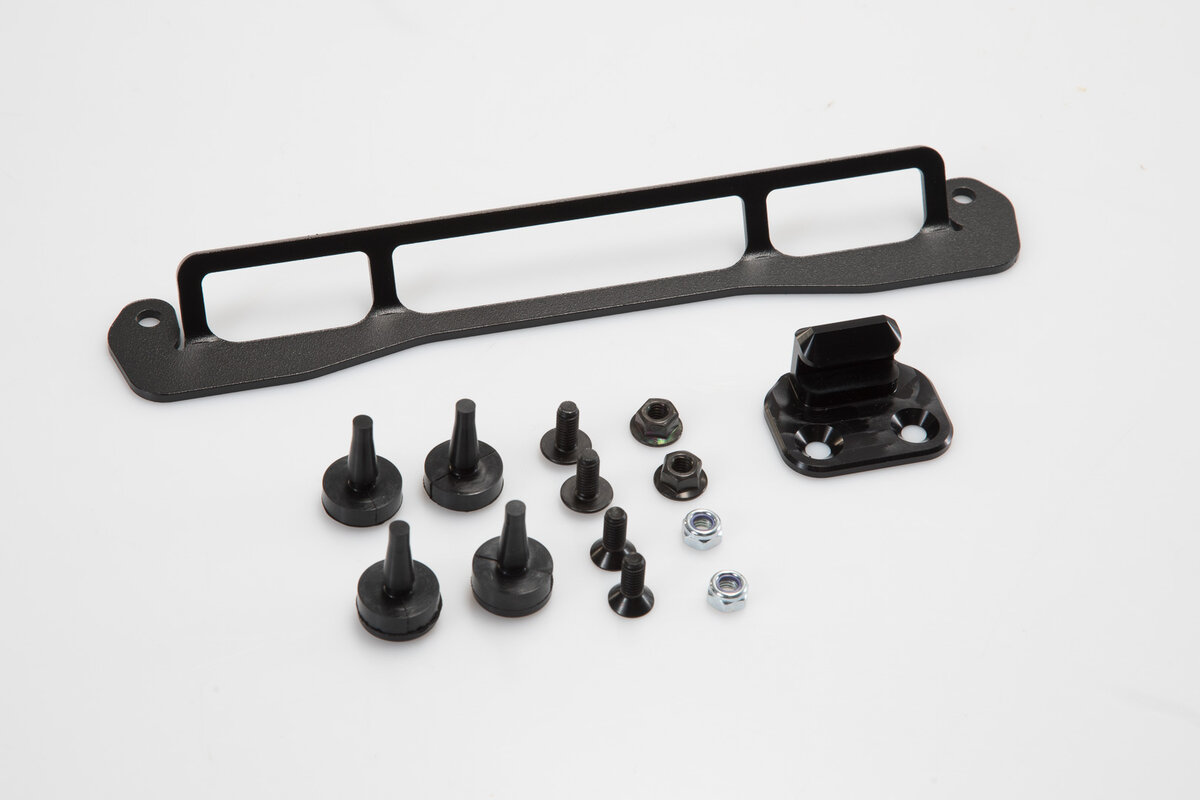 Kit adaptador SW-Motech para portaequipajes ADVENTURE-RACK para maletas superiores Shad